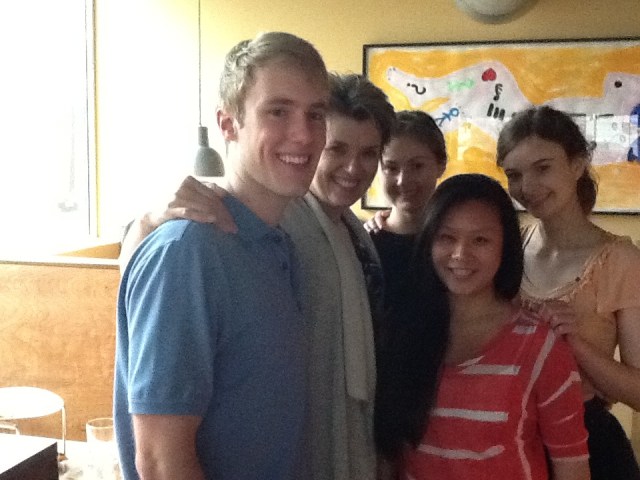 William, Lucia, Maia, Kate, Gaia